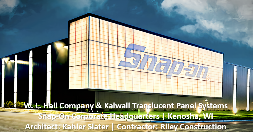 W. L. Hall Company Kalwall Translucent Wall System Adds Some 